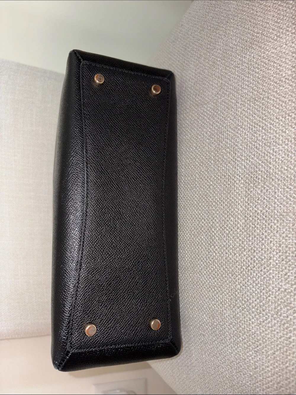 Coach Small black handbag with strap